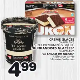 Marches Tradition CHAPMAN'S ICE CREAM OR TREATS offer