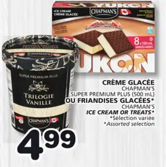 Marches Tradition CHAPMAN'S ICE CREAM OR TREATS offer