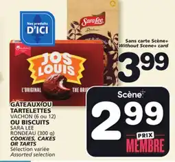 Marches Tradition SARA LEE COOKIES, RONDEAU (300 g) VACHON CAKES OR TARTS offer