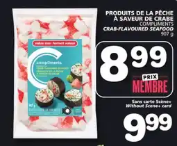 Marches Tradition COMPLIMENTS CRAB-FLAVOURED SEAFOOD offer