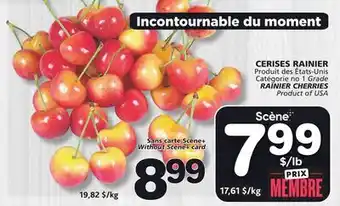 Marches Tradition RAINIER CHERRIES offer