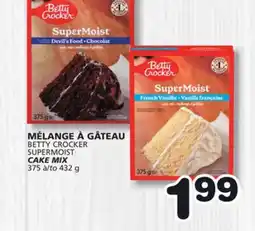 Marches Tradition BETTY CROCKER SUPERMOIST CAKE MIX offer