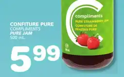 Marches Tradition COMPLIMENTS PURE JAM offer