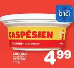 Marches Tradition GASPÉSIEN CRETONS offer