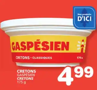 Marches Tradition GASPÉSIEN CRETONS offer