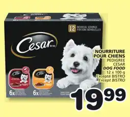 Marches Tradition PEDIGREE CESAR DOG FOOD offer