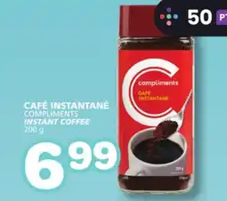 Marches Tradition COMPLIMENTS INSTANT COFFEE offer