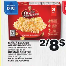 Marches Tradition ORVILLE REDENBACHER MICROWAVE POPPING CORN OR POPCORN offer