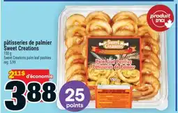 Super C pâtisseries de palmier Sweet Creations | Sweet Creations palm leaf pastries offer
