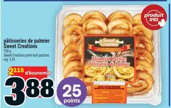 Super C pâtisseries de palmier Sweet Creations | Sweet Creations palm leaf pastries offer