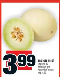 Super C MELON MIEL | HONEYDEW MELON, GR 8 offer