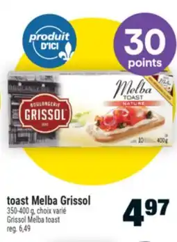 Super C toast Melba Grissol | Grissol Melba toast offer