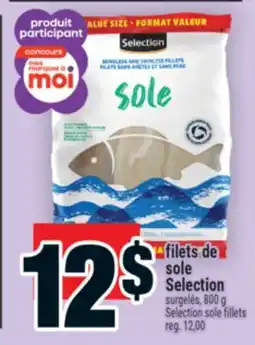 Super C filets de sole Selection | Selection sole fillets offer