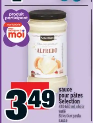 Super C sauce pour pâtes Selection | Selection pasta offer