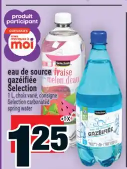 Super C eau de source gazéifiée Selection | Selection carbonated spring water offer