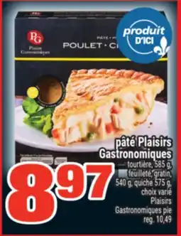 Super C PÂTÉ PLAISIRS GASTRONOMIQUES | PLAISIRS GASTRONOMIQUES PIE offer