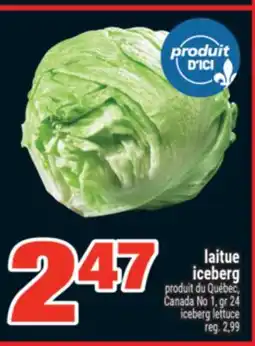 Super C laitue iceberg | iceberg lettuce offer