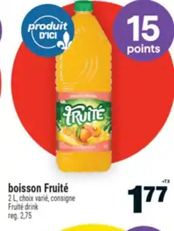 Super C BOISSON FRUITÉ | FRUITÉ DRINK offer