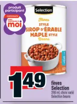 Super C FÈVES SELECTION | SELECTION BEANS offer