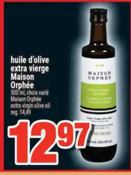 Super C Huile d'olive extra vierge Maison Orphée | Maison Orphée extra virgin olive oil offer