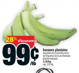 Super C BANANES PLANTAINS | PLANTAIN BANANAS offer