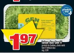 Super C LAITUE DUO GEN V | GEN V LETTUCE DUO offer
