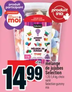 Super C MÉLANGE DE JUJUBES SELECTION | SELECTION GUMMY MIX, 1,35-1,4 kg offer