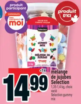 Super C MÉLANGE DE JUJUBES SELECTION | SELECTION GUMMY MIX, 1,35-1,4 kg offer