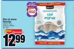Super C filets de morue Selection | Selection cod fillets offer