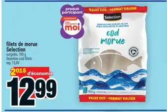 Super C filets de morue Selection | Selection cod fillets offer
