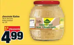 Super C Choucroute Küehne | Küehne sauerkraut offer