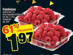 Super C Framboises | Raspberries offer