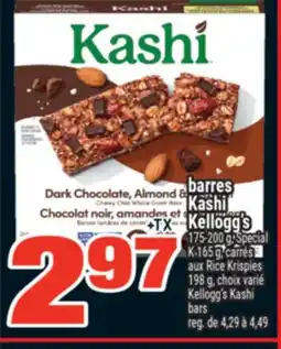 Super C BARRES KASHI KELLOGG'S | KELLOGG'S KASHI BARS offer