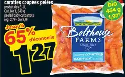 Super C CAROTTES COUPÉES PELÉES | PEELED BABY-CUT CARROTS offer