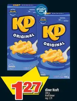 Super C DÎNER KRAFT | KRAFT DINNER, 200G offer