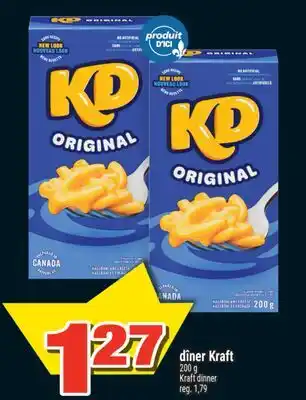 Super C DÎNER KRAFT | KRAFT DINNER, 200G offer