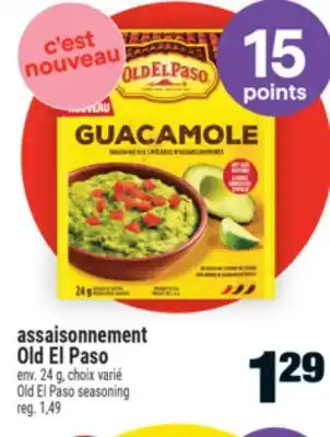 Super C ASSAISONNEMENT OLD EL PASO | OLD EL PASO SEASONING offer