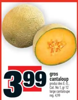 Super C GROS CANTALOUP | LARGE CANTALOUPE offer
