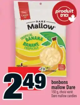 Super C BONBONS MALLOW DARE | DARE MALLOW CANDIES offer