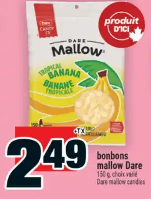 Super C BONBONS MALLOW DARE | DARE MALLOW CANDIES offer
