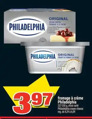 Super C FROMAGE À CRÈME PHILADELPHIA | PHILADELPHIA CREAM CHEESE, 227‑250 G offer
