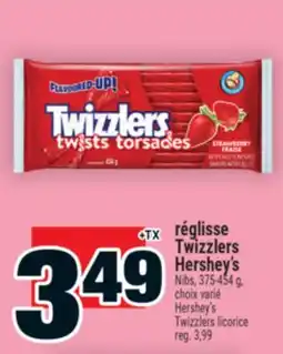 Super C réglisse Twizzlers Hershey's | Hershey's Twizzlers licorice offer