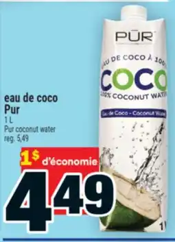 Super C EAU DE COCO PUR | PUR COCONUT WATER offer