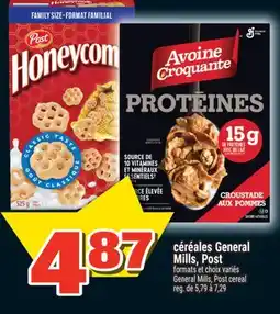 Super C céréales General Mills, Post | General Mills, Post cereal offer