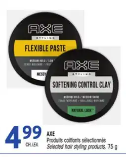Uniprix AXE Produits coiffants sélectionnés/Selected hair styling products offer