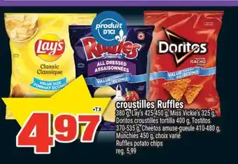 Super C croustilles Ruffles | Ruffles potato chips offer