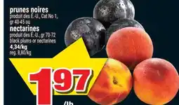 Super C PRUNES NOIRES | BLACK PLUMS offer