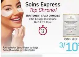 Uniprix KARINE JONCAS Patch correction dermo-lift yeux ou visage / Dermo-lift corrective eye or facial patch offer