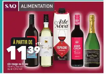 Marche Ami VIN ROUGE OU BLANC offer
