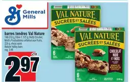 Super C Barres tendres Val Nature | Nature Valley bars offer